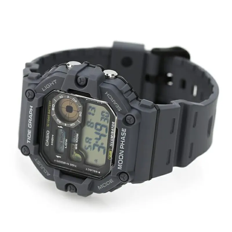 Casio Youth Standard Digital Dial Grey Men's Watch- WS-1700H-8AV
